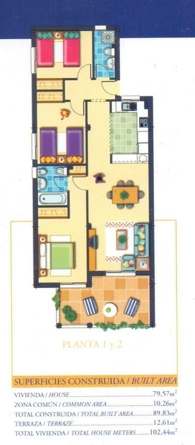 Ribera Beach 1 Apartment Nali Мар-де-Кристаль Экстерьер фото